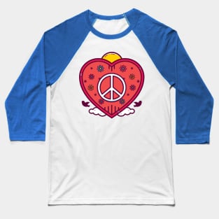 Peace Baseball T-Shirt